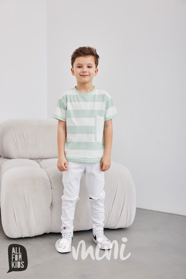 AFK ripped jeans white