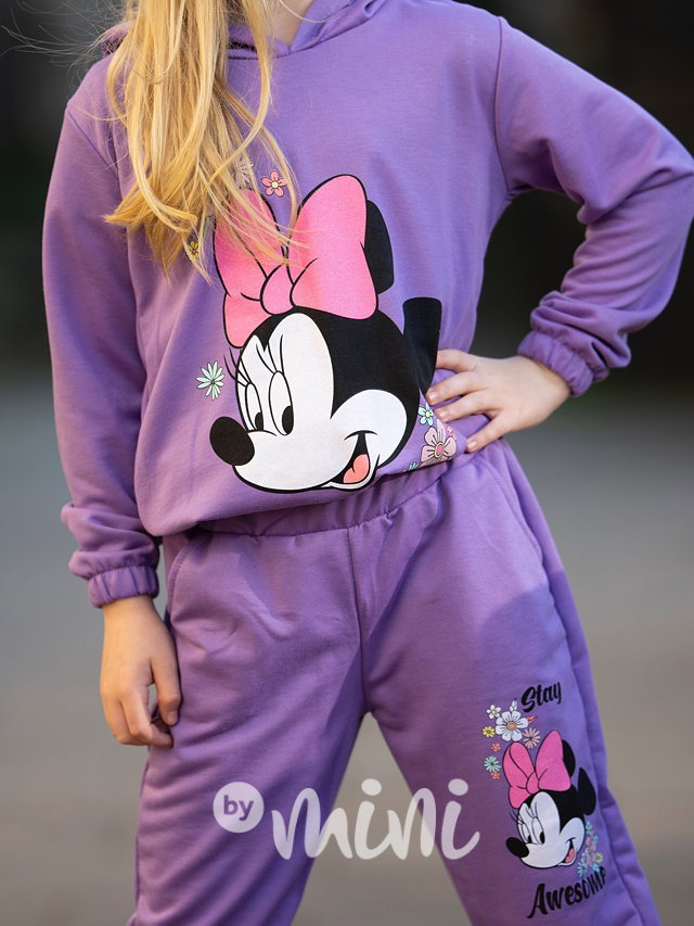 Minnie lila tepláková souprava