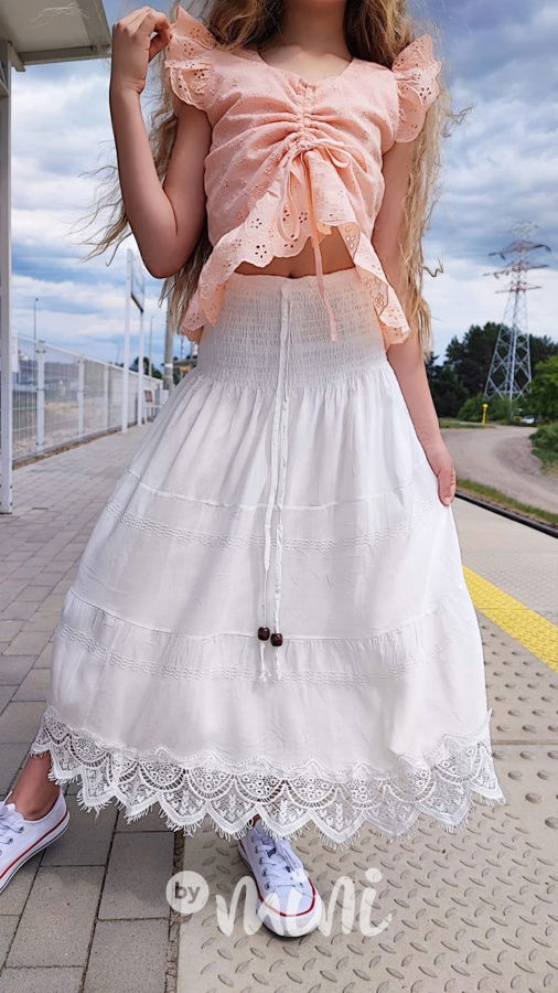 Boho madeira sukně