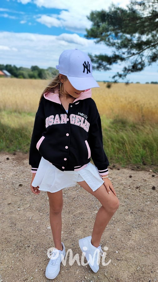 College hoodie mikinová bunda