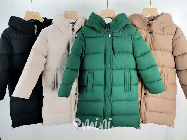 Oversize zimní kabát beige