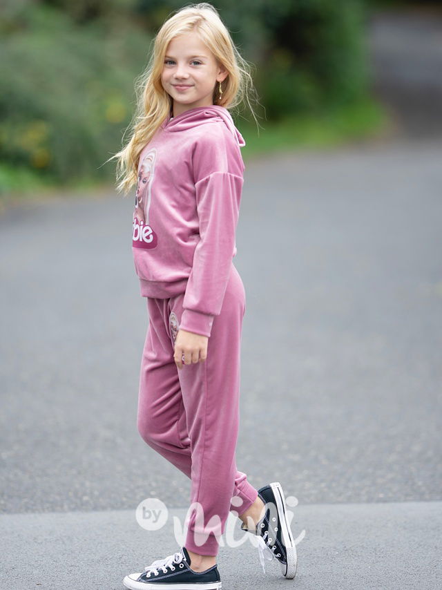 Soft velurová souprava Barbie