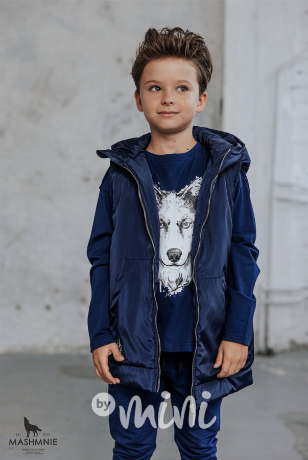 Mash Mnie longsleeve triko blue