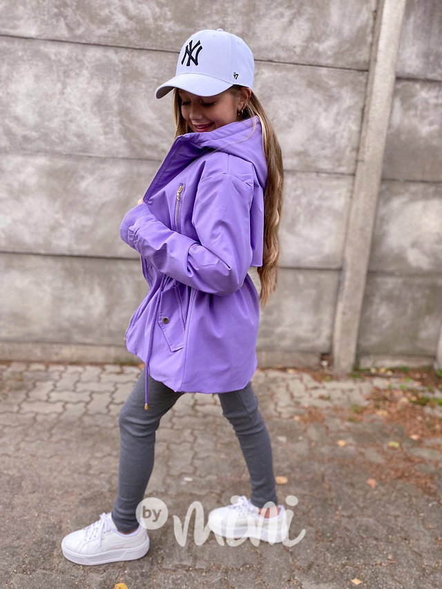 Lila podzimní parka