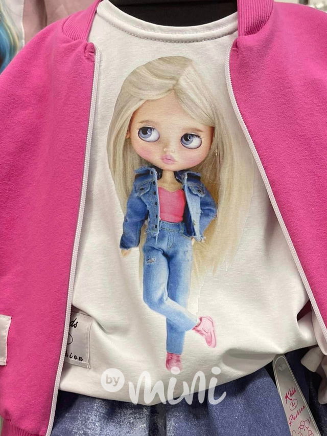 Blondie frill triko