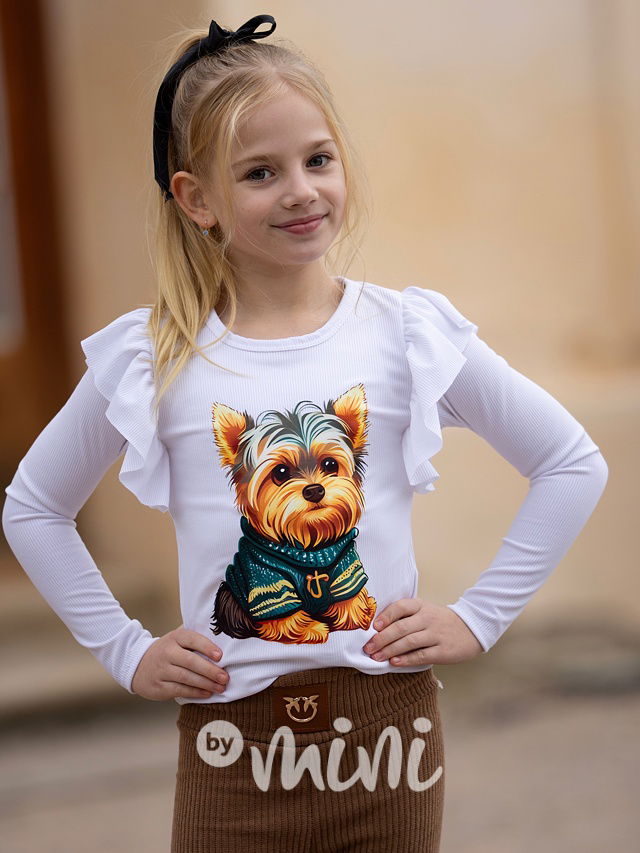Žebrovaná blůzka yorkšír