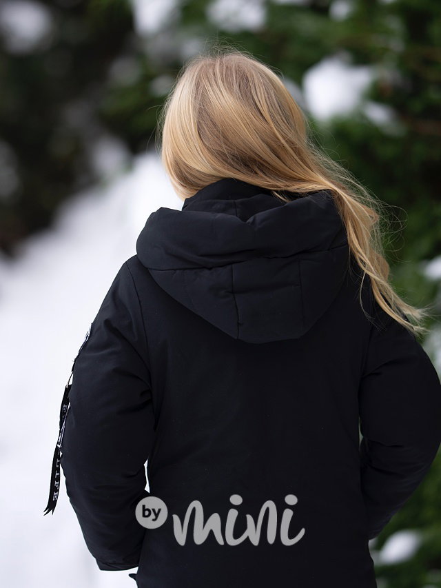 Sporty parka s kožíškem uvnitř