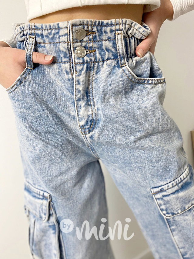 Fashion maxi jeans švédy kapsáče