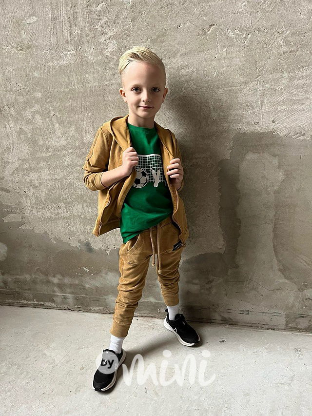 DESPACITO acid wash mustard tepláky