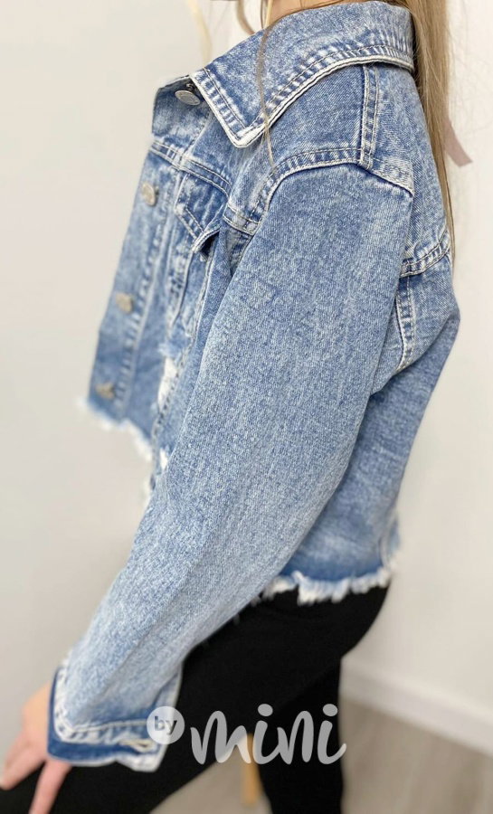 Ripped oversize jeans bunda