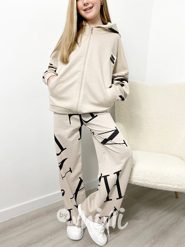 Lounge oversize mikina ORIGINAL beige