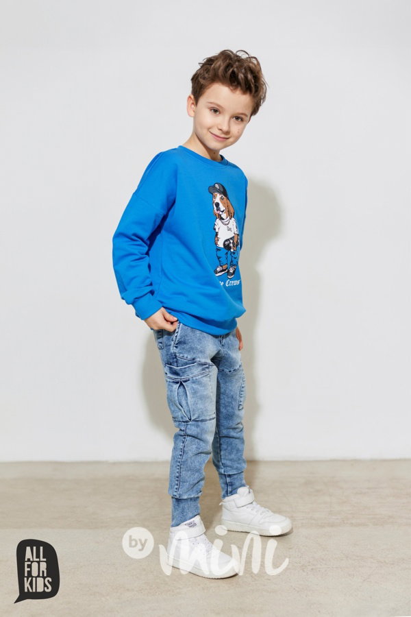 AFK mikina skate blue