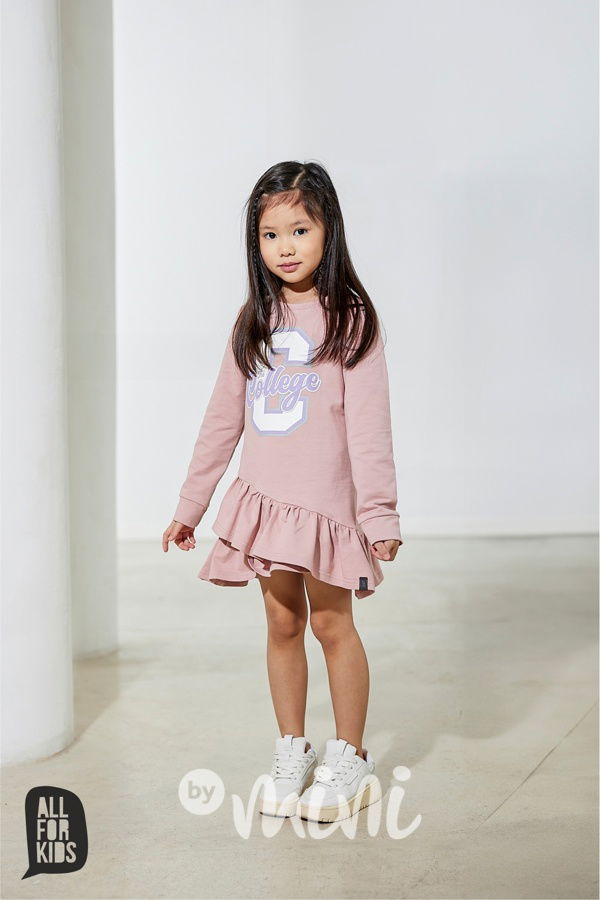 AFK šaty College pink