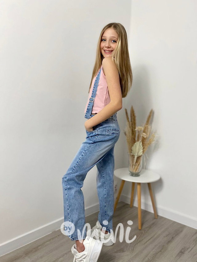 Stretch jeans lacláče se cvočky