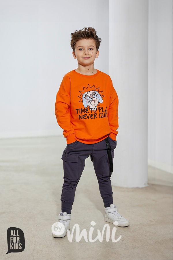 AFK mikina playstation orange