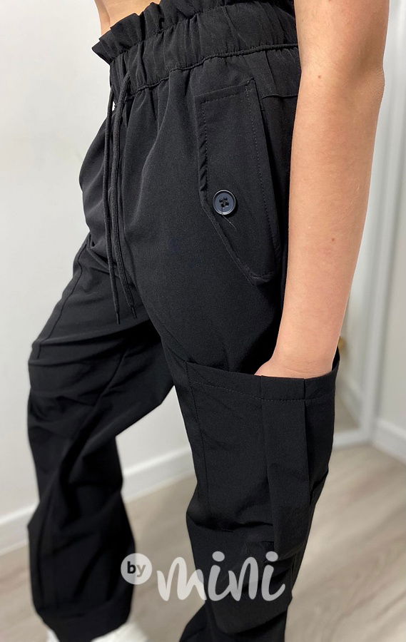 Maxi fashion kapsáče černé