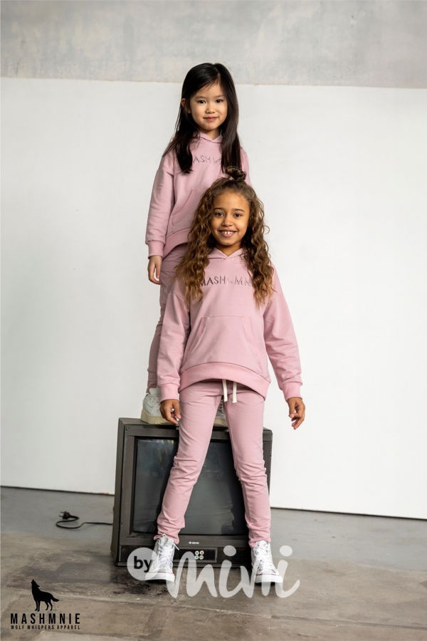 Mash Mnie logo mikina pink