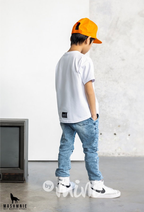 Mash Mnie biker soft denim jeans
