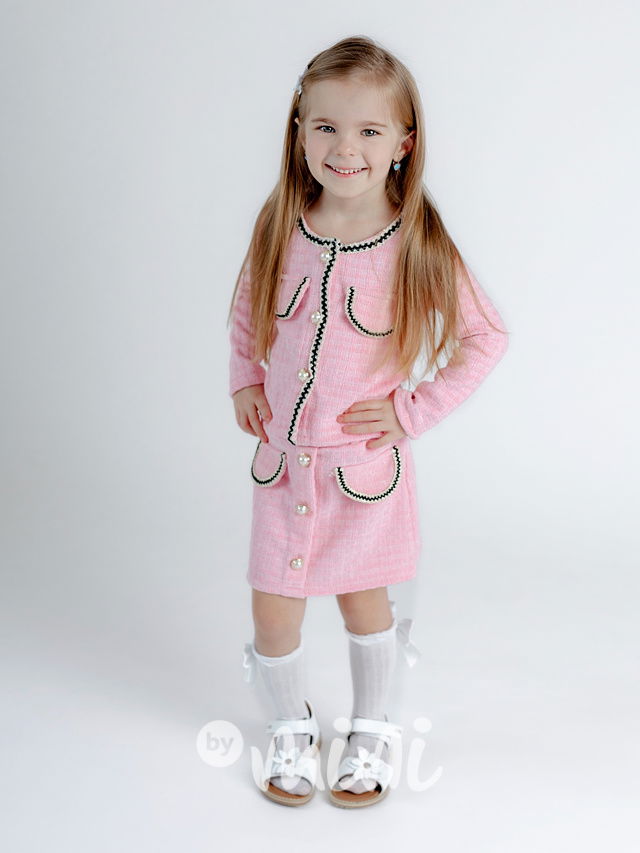 Růžový komplet Coco