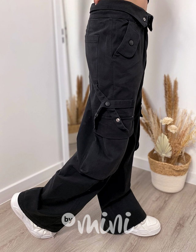 Maxi fashion švédy STREET černé