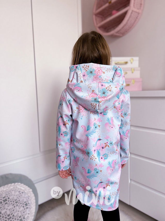 Unicorn softshell delší bunda