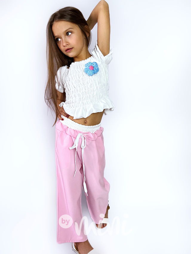 Letní blůzka s kytičkou