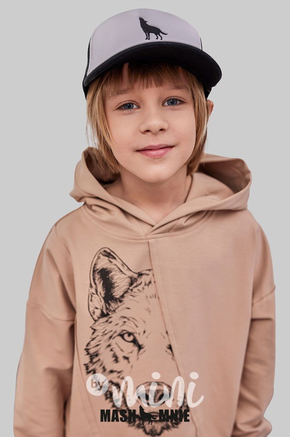 Mash Mnie mikina WOLF béžová