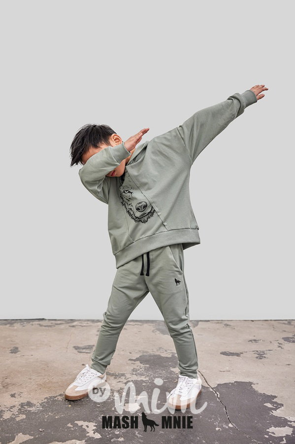 Mash Mnie mikina WOLF khaki