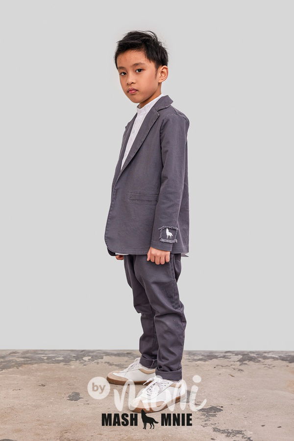 Mash Mnie kalhoty grafit