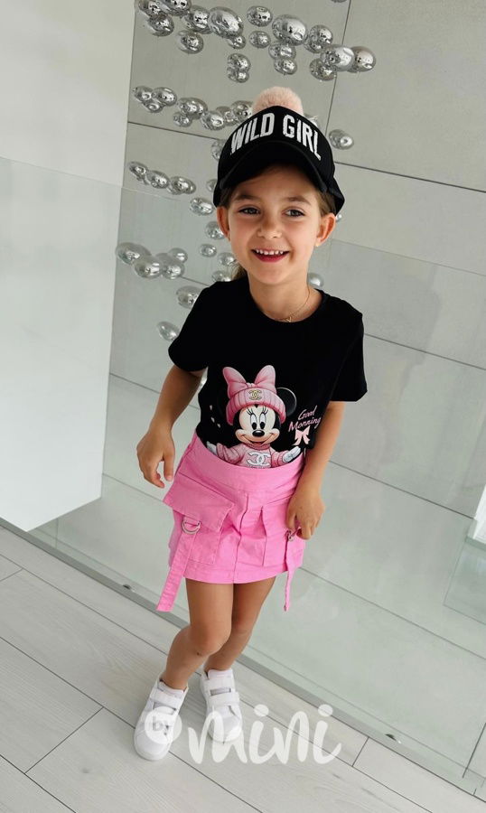 Minnie fashion triko černé