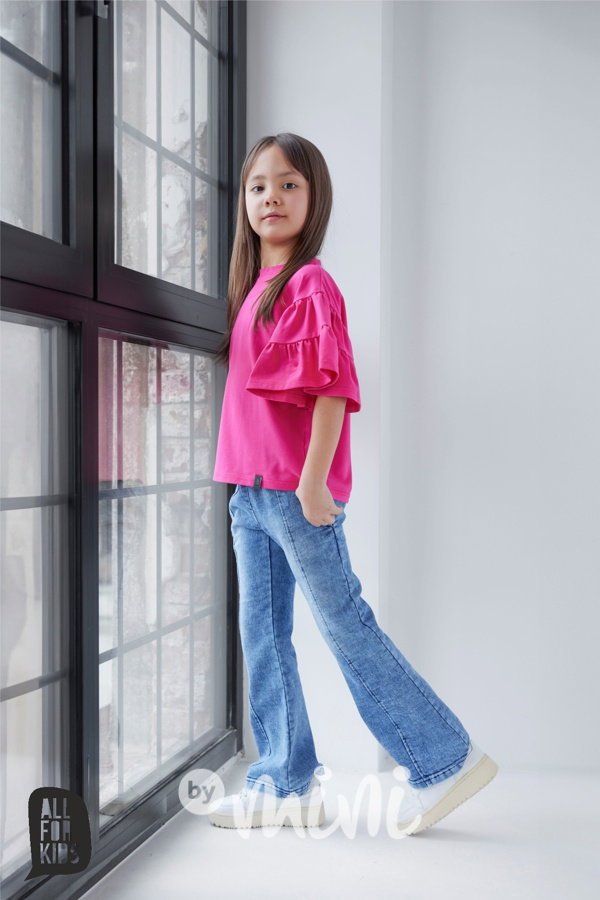 All for kids blůzka frill malinová