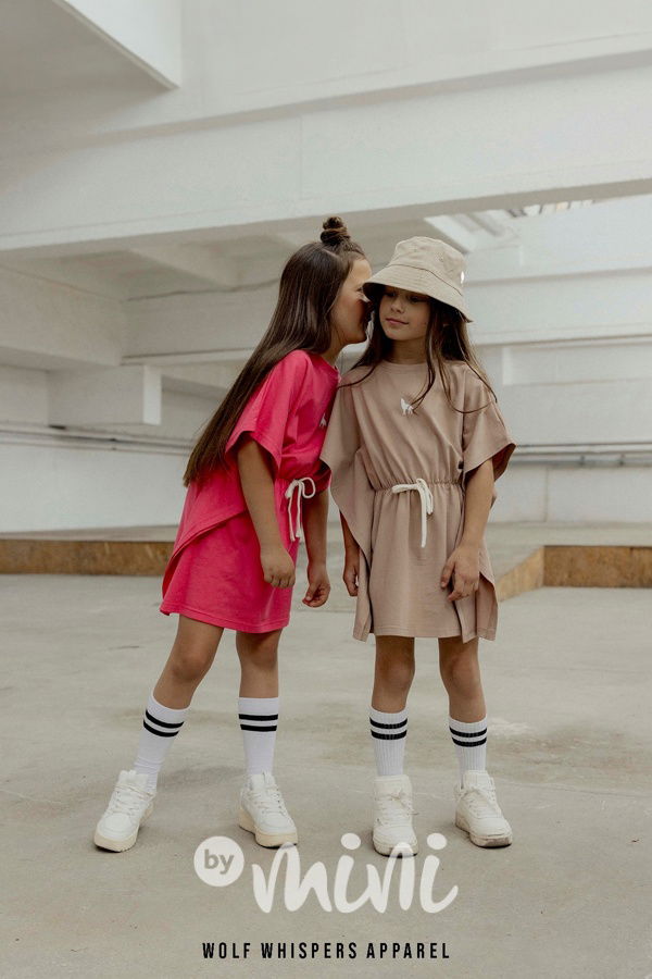 Mash Mnie atypické šaty pink