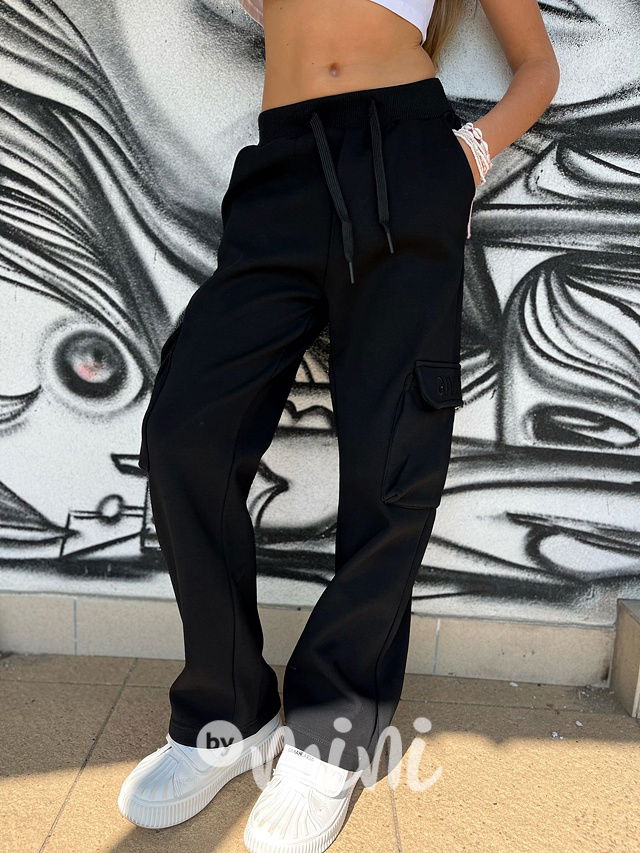 Zateplené cargo švédy GIVING černé