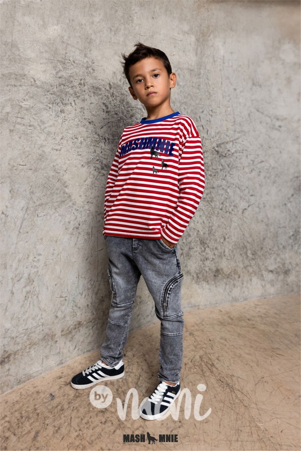 Mash Mnie pruhované long triko