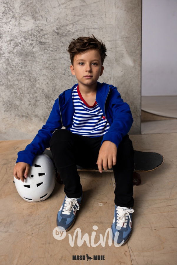 Mash Mnie jogger tepláky se zipy černé