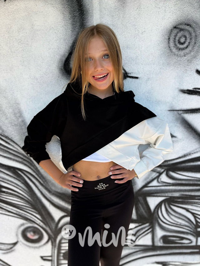 DUO crop mikina