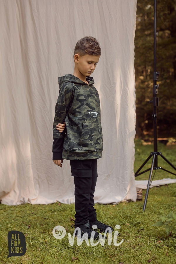 All for kids mikina FUTURE army