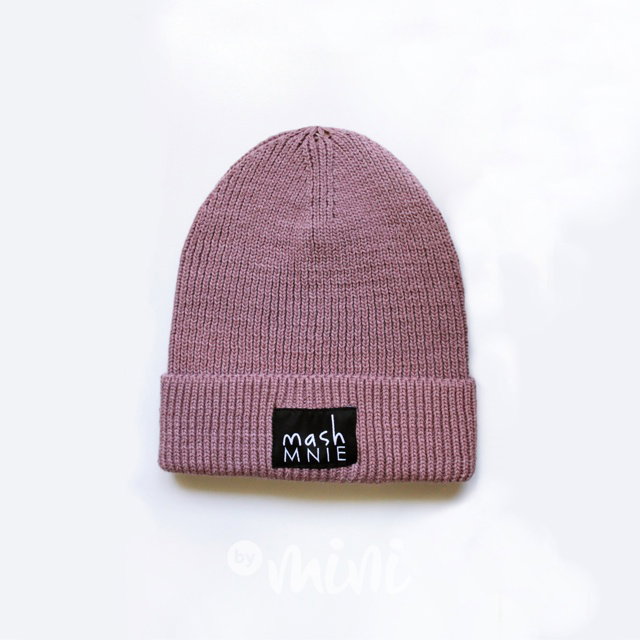 Mash Mnie pletená čepice old pink