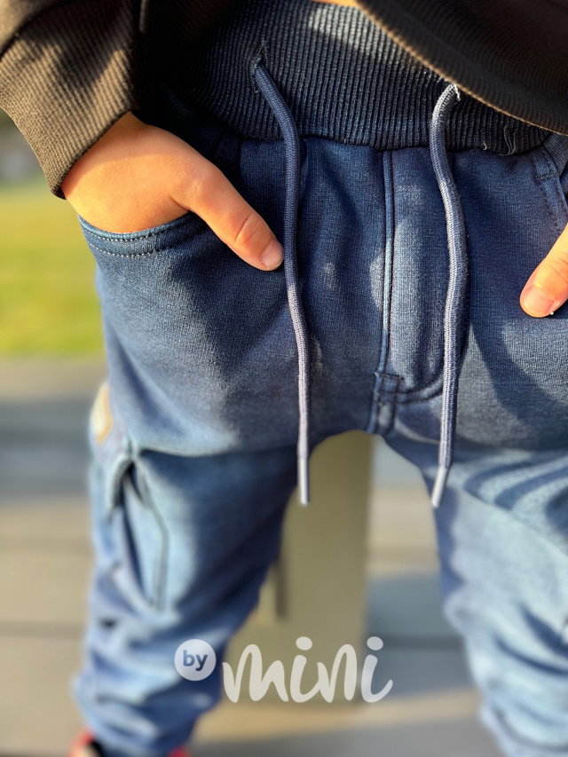 Super thermo soft denim kapsáče