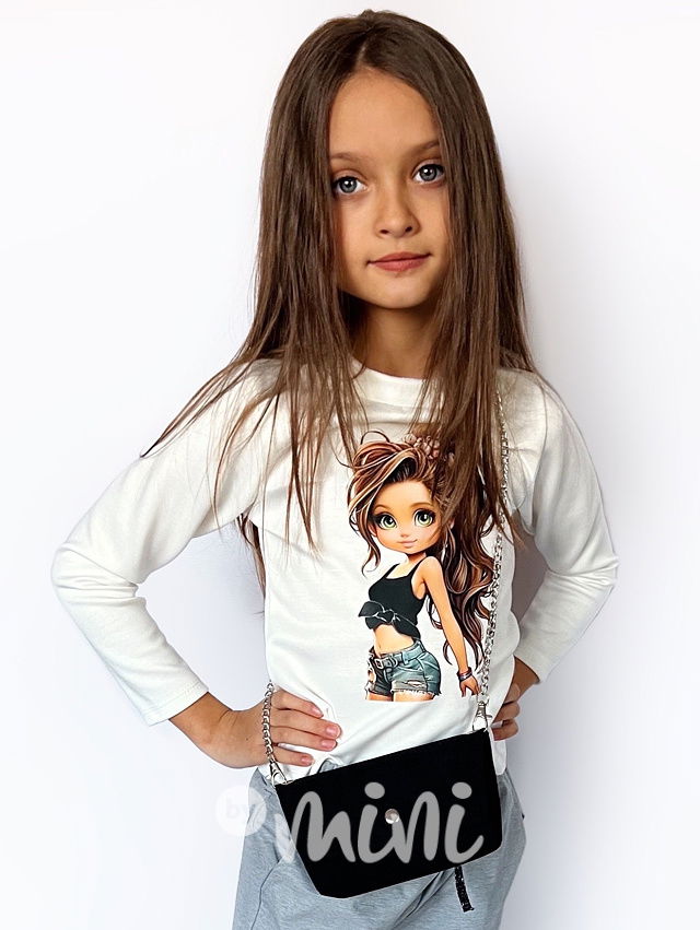 Fashion girl blůzka s kabelkou