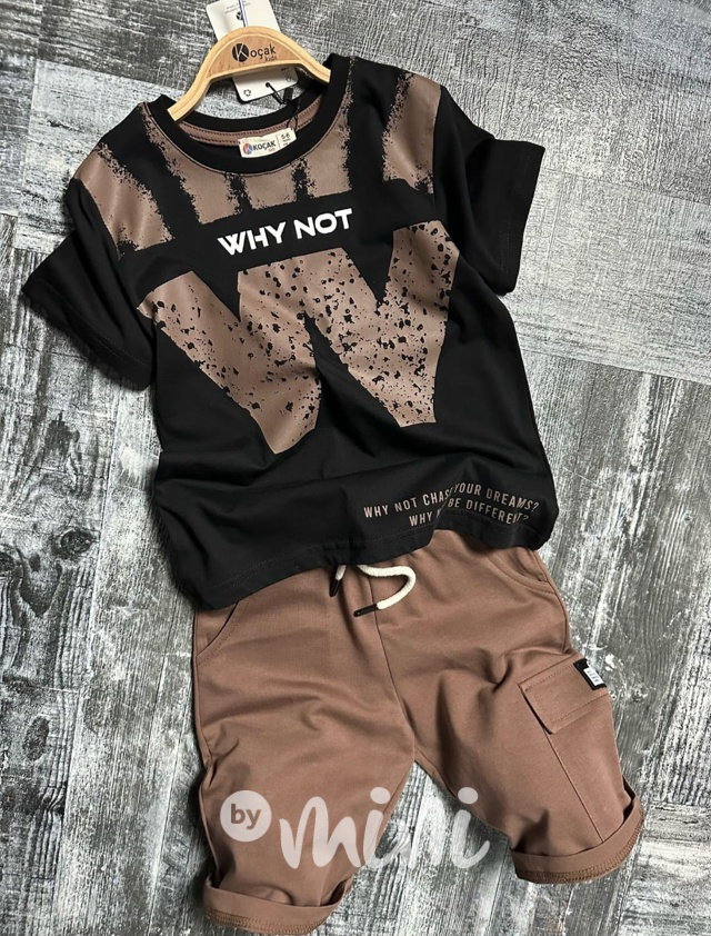Letní set WHY NOT brown