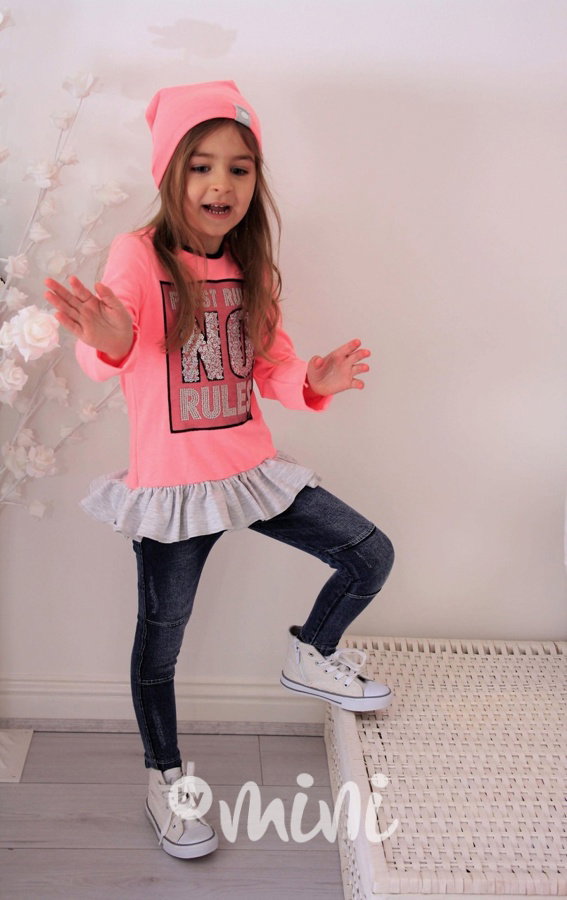 NO RULES neon tunika