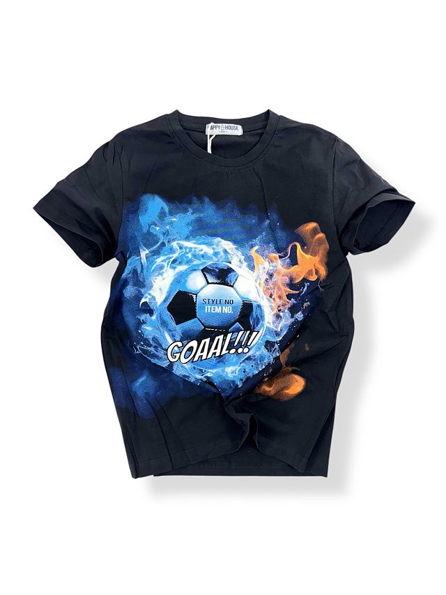 GOAL triko black/blue