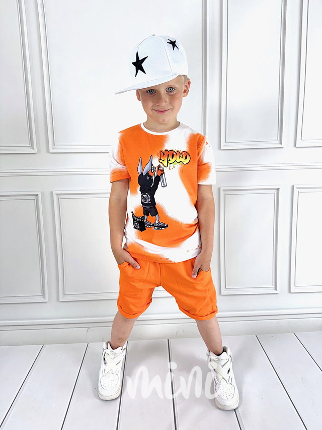 BASIC kraťasy orange