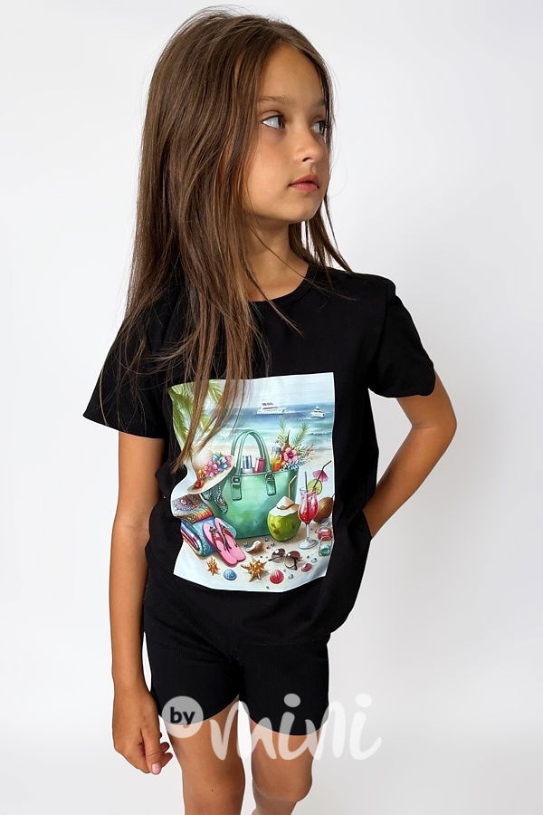 Holiday triko černé