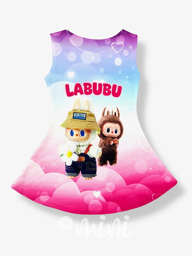 Labubu letní šaty HEARTS