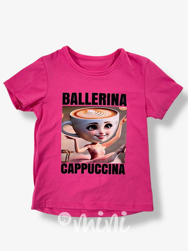 Ballerina Cappuccina triko malinové