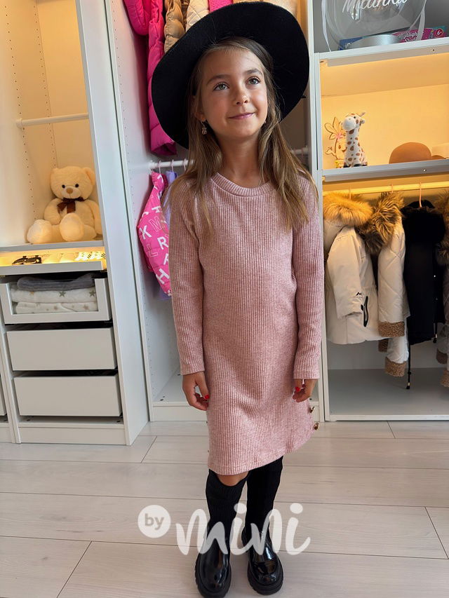 Podzimní šaty pink