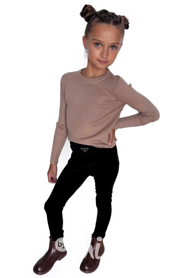 Stretch svetřík coffee