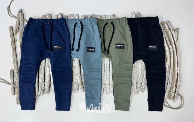 DESPACITO biker tepláky khaki